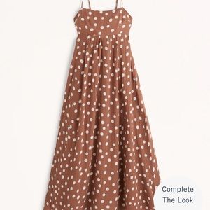 Babydoll maxi dress